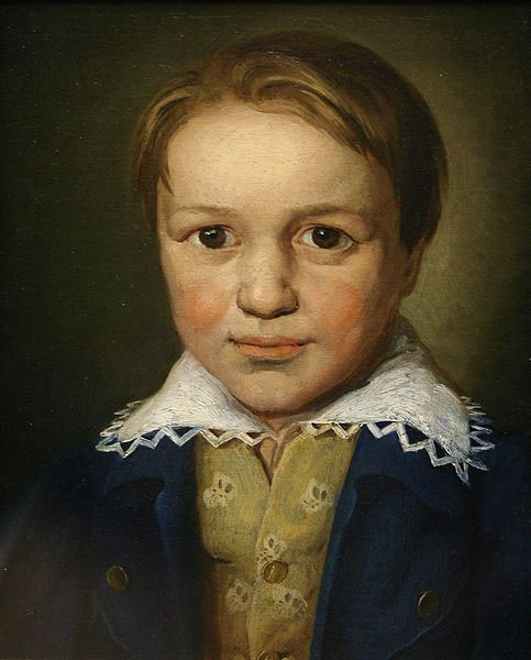 Portrait der dreizehnjahrige Beethoven